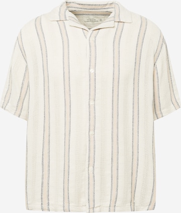 Abercrombie & Fitch - Regular Fit Camisa em bege: frente