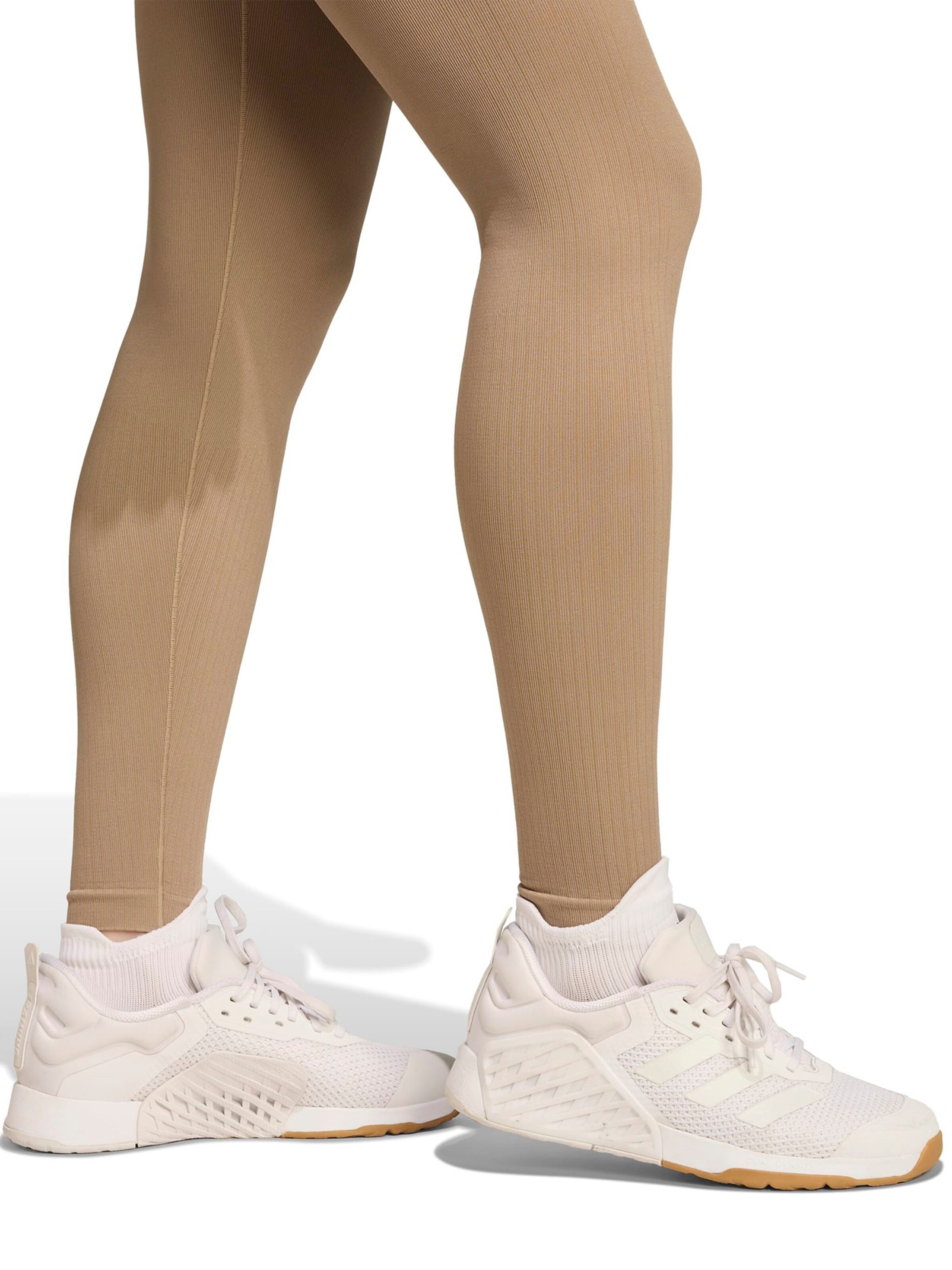 ADIDAS PERFORMANCE Skinny Sportsbukser 'Essentials' i brun