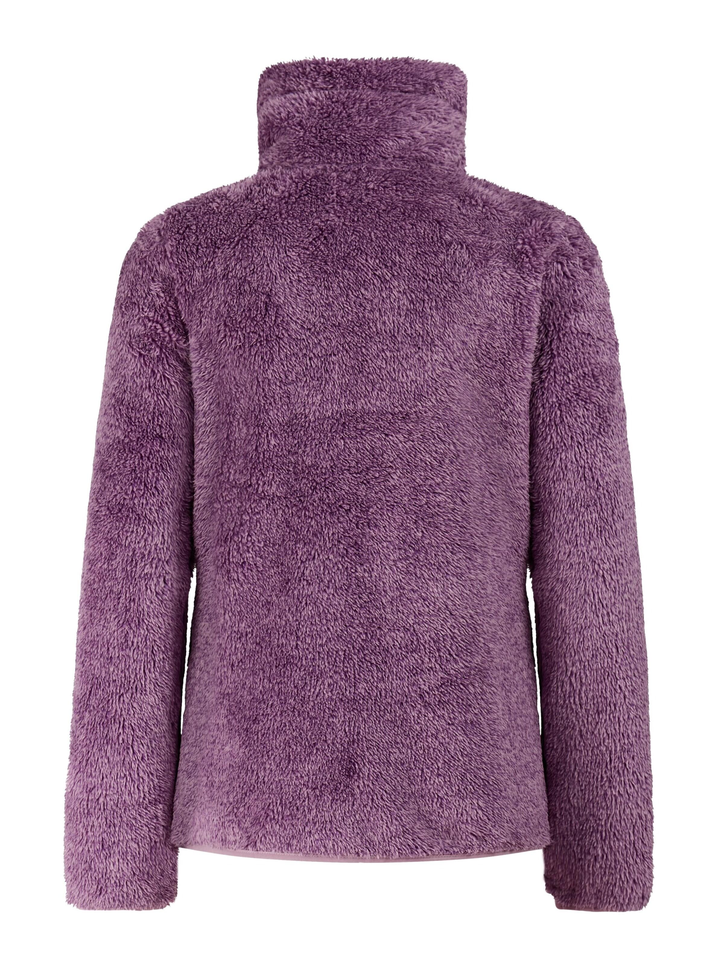 PROTEST Fleece Jacket 'Riri JR' in Purple