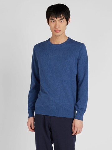 Pull-over FYNCH-HATTON en bleu : devant