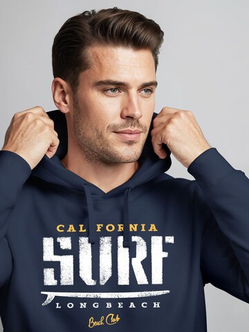 Neverless Sweatshirt 'California Surf' in Blue