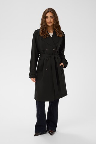 Manteau mi-saison 'CUBindy' CULTURE en noir