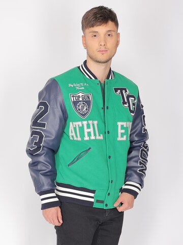 TOP GUN Between-Season Jacket in Green