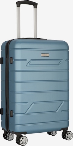 Nowi Suitcase Set 'Bergamo' in Blue