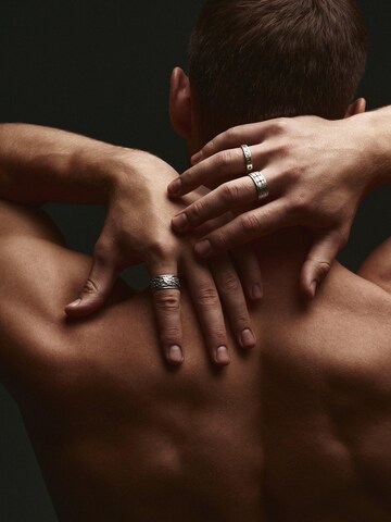 REYTEL Ring 'JAPANESE KOI CARPS AND WAVES' in Zilver