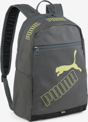 PUMA Sports Backpack 'Phase' in Blue: front