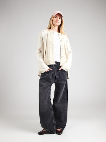 VILA Gebreid vest 'VIPENNE' in Beige