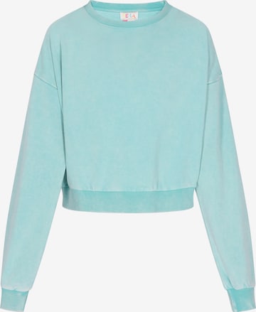 Sweat-shirt IZIA en vert : devant