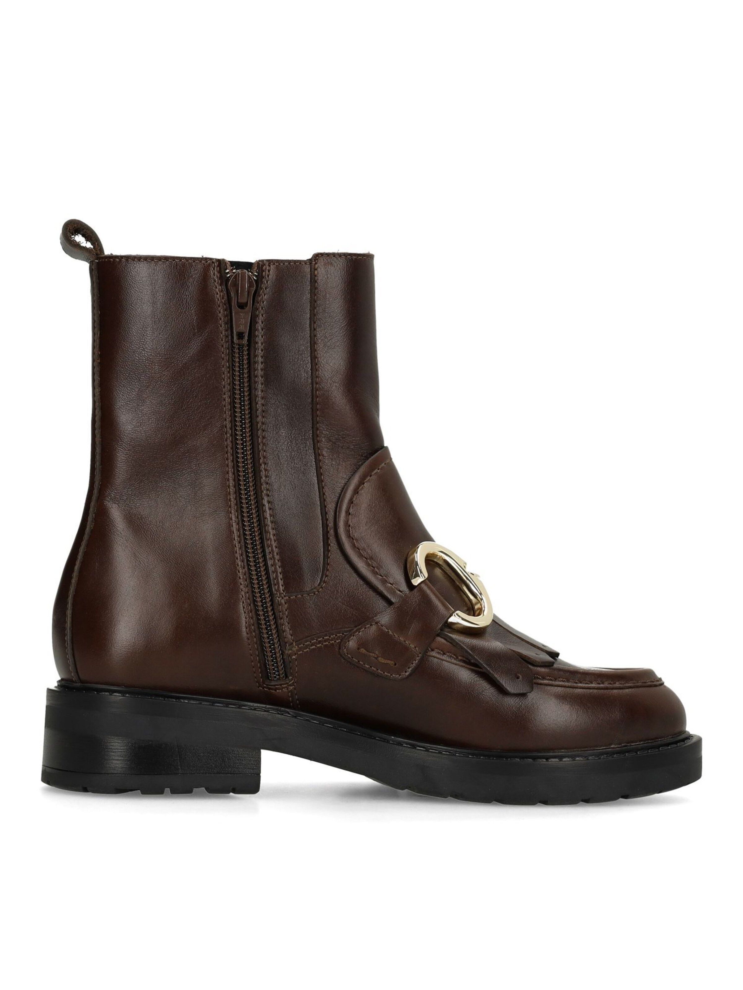MANFIELD Stiefelette in Braun
