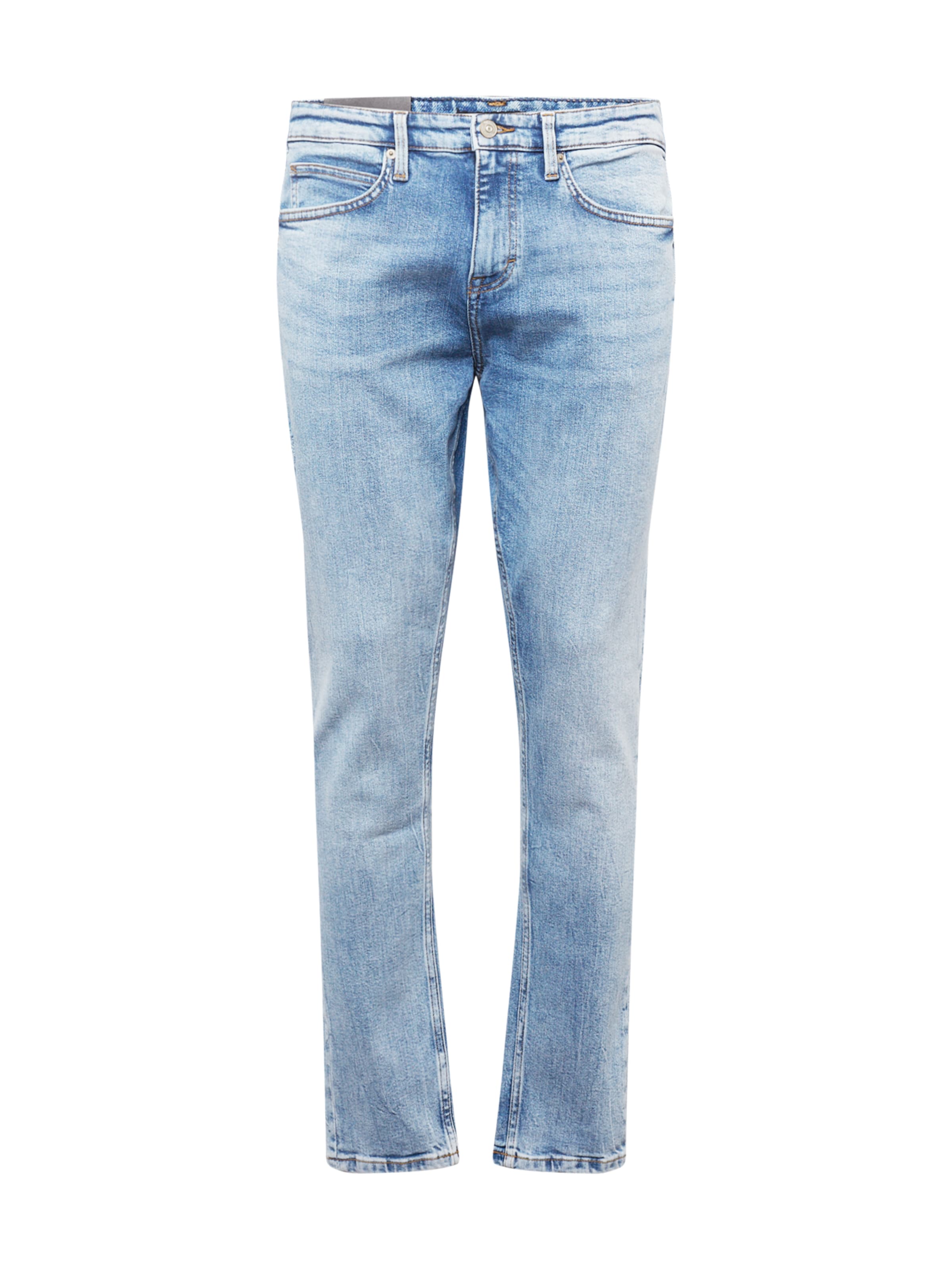 mėlyna QS Standartinis Džinsai 'Shawn': priekis