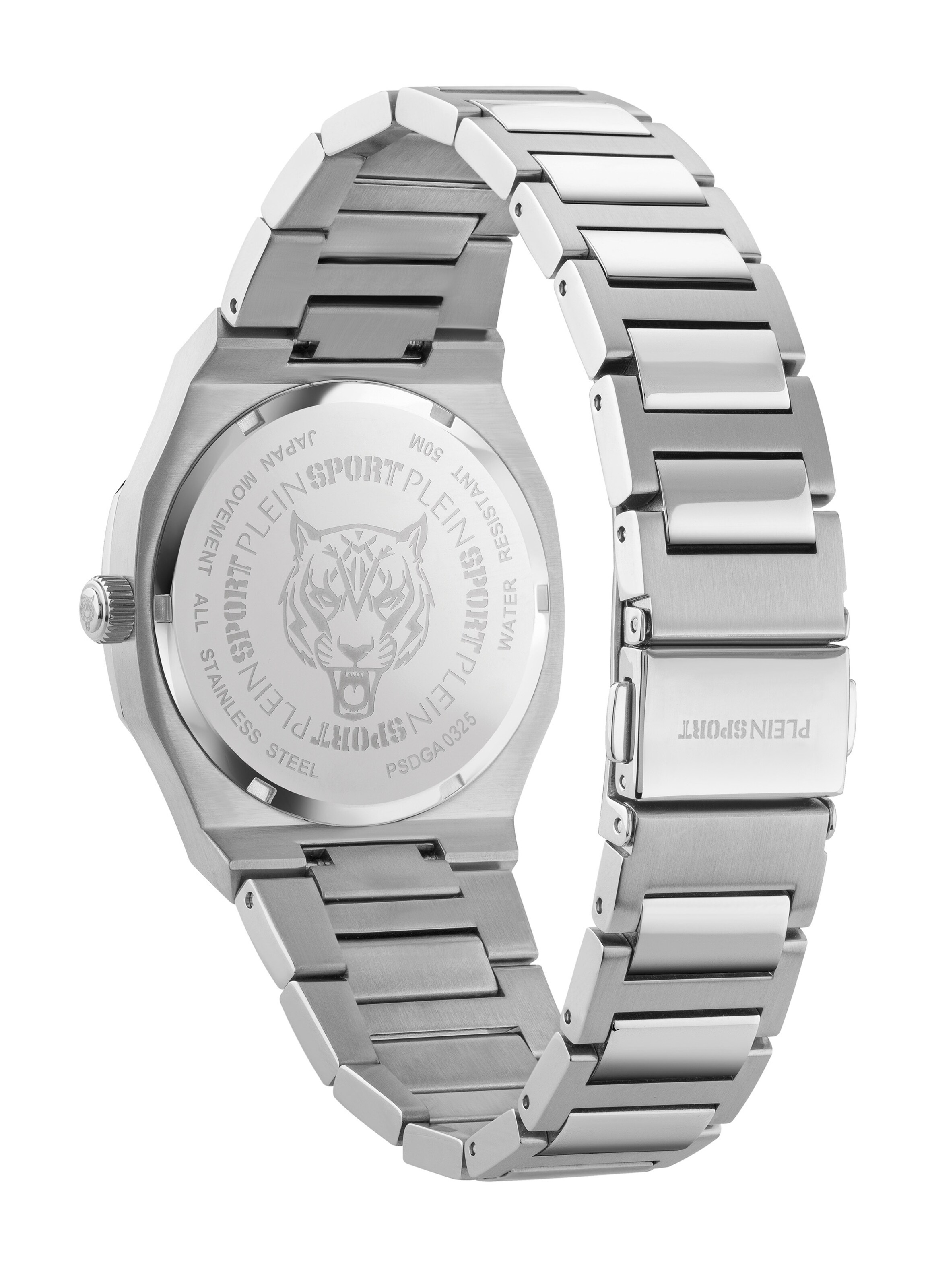 Plein Sport Analog watch 'METRONAUT' in Silver