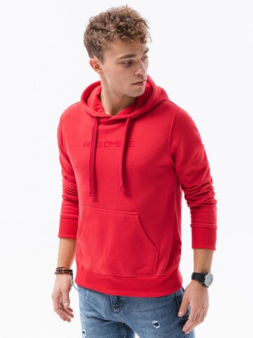 Ombre Sweatshirt 'B1351' in Rood