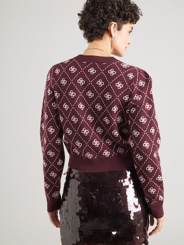 Cardigan 'SARAH' GUESS en violet