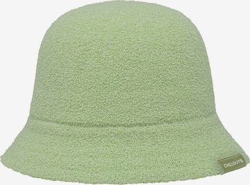 chillouts Hut 'Bucket Hat "Cosmo"' in Grün: Vorderseite
