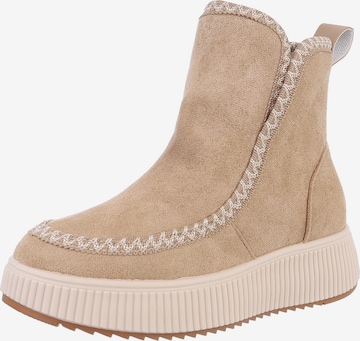 Ital-Design Ankle Boots in Brown: front