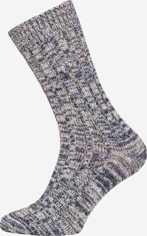 HomeOfSocks Socks 'HOS751' in Blue: front
