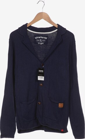 EDC BY ESPRIT Sweater & Cardigan in XL in Blue: front