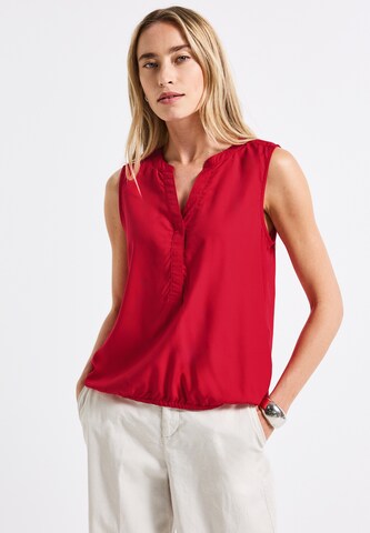 STREET ONE Bluse in Rot: Vorderseite