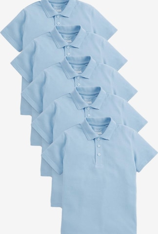T-Shirt Next en bleu : devant