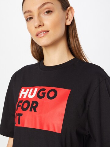 T-shirt 'Dashire' HUGO en noir