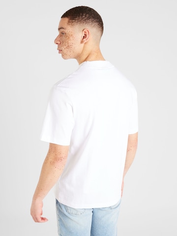 T-Shirt 'Nieros' HUGO Blue en blanc