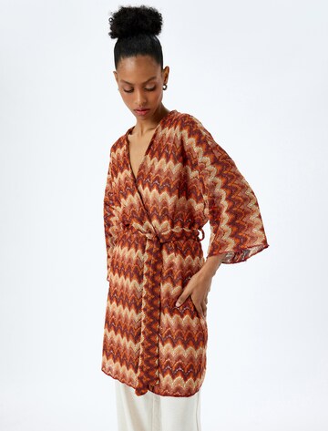 Koton Knit cardigan in Brown