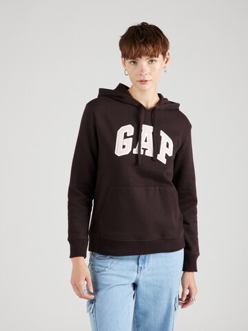 GAP Sweatshirt 'HERITAGE' in Brown: front