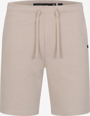INDICODE JEANS Shorts 'INCowell' in Beige: Vorderseite