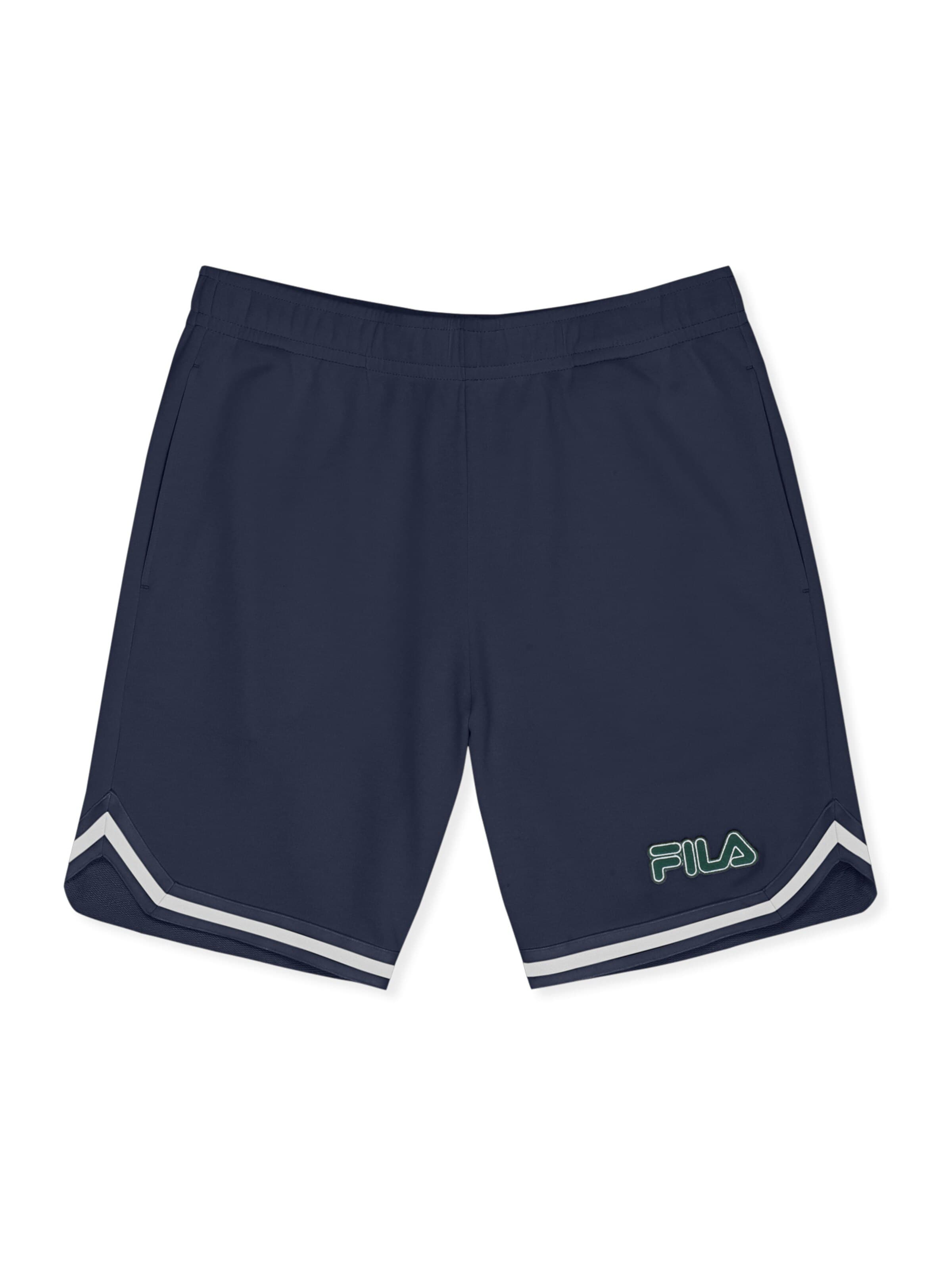 FILA Loosefit Broek 'STATUTO relaxed basketball shorts' in Blauw