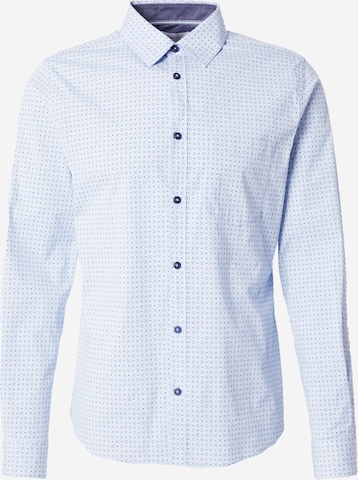 s.Oliver Overhemd in Blauw: voorkant