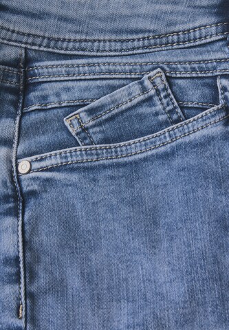 STREET ONE Slimfit Jeans in Blau