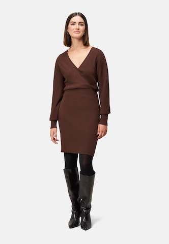 zero Knit dress in Brown