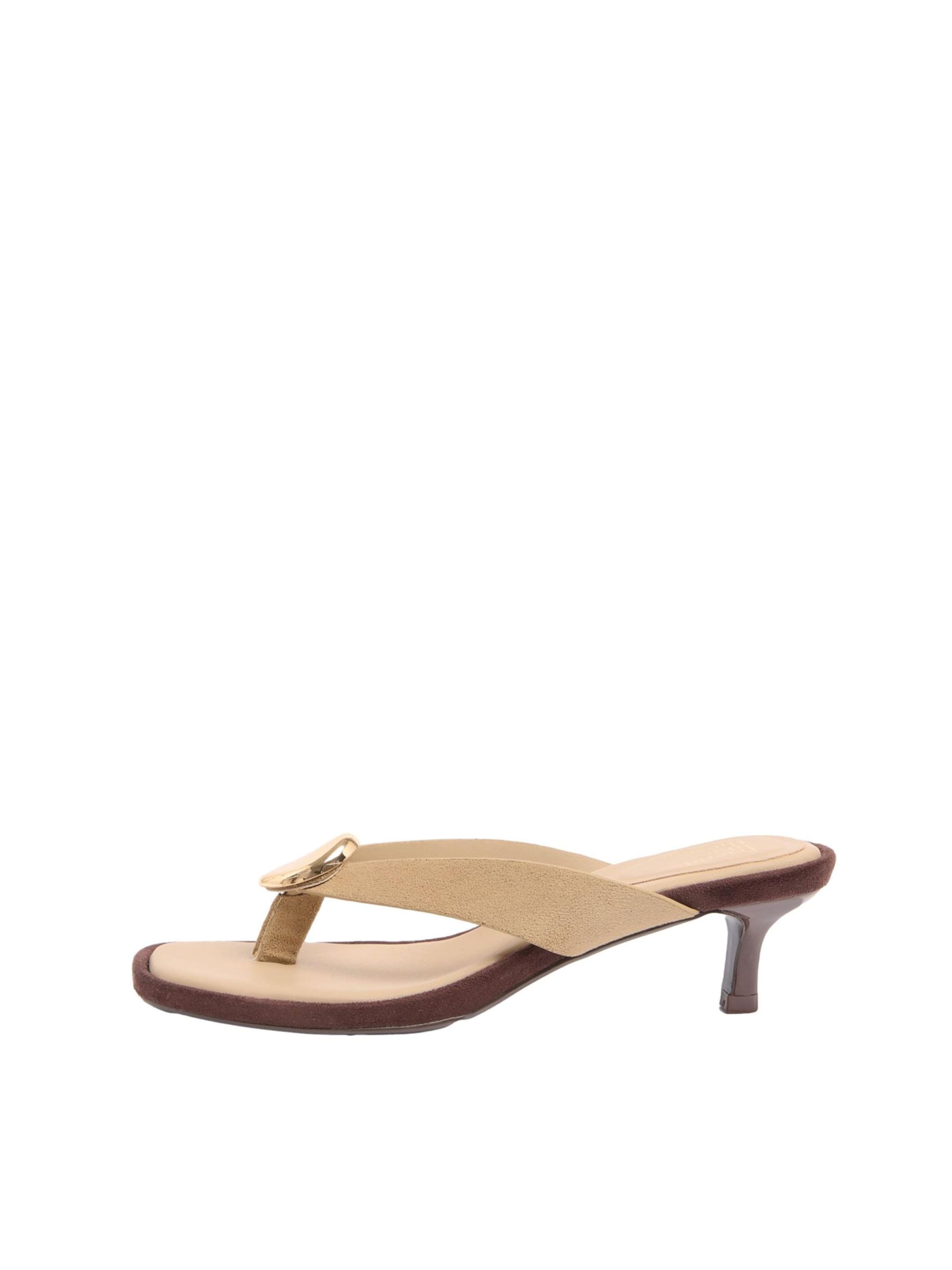 Infradito di Friends Like These in marrone: frontale