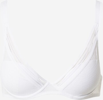 PASSIONATA Σουτιέν για T-Shirt Σουτιέν 'Plunge' σε λευκό: μπροστά