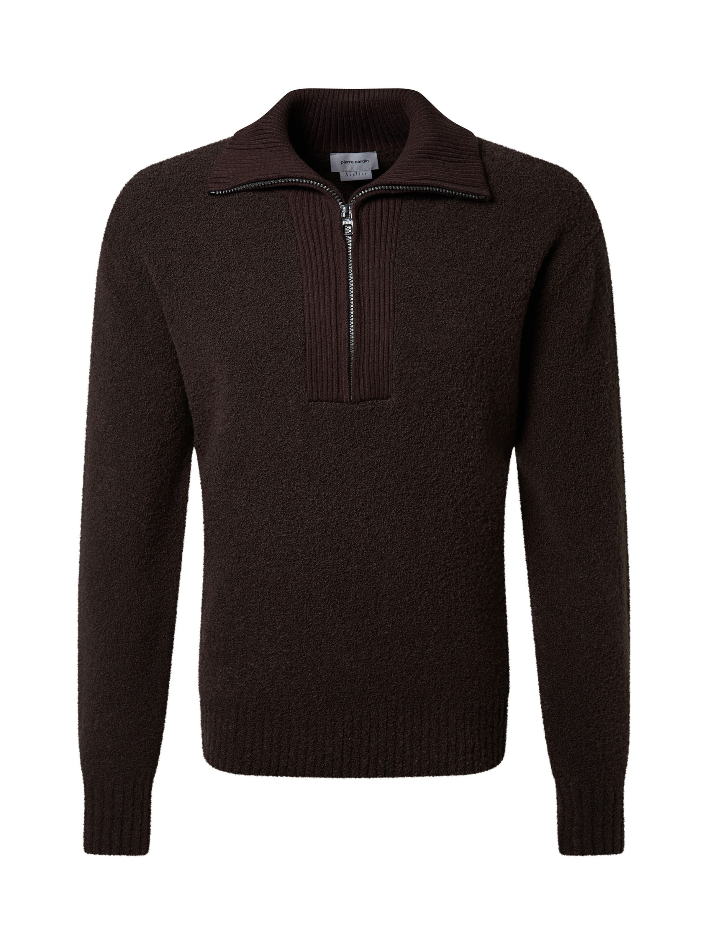 Pull-over PIERRE CARDIN en marron : devant