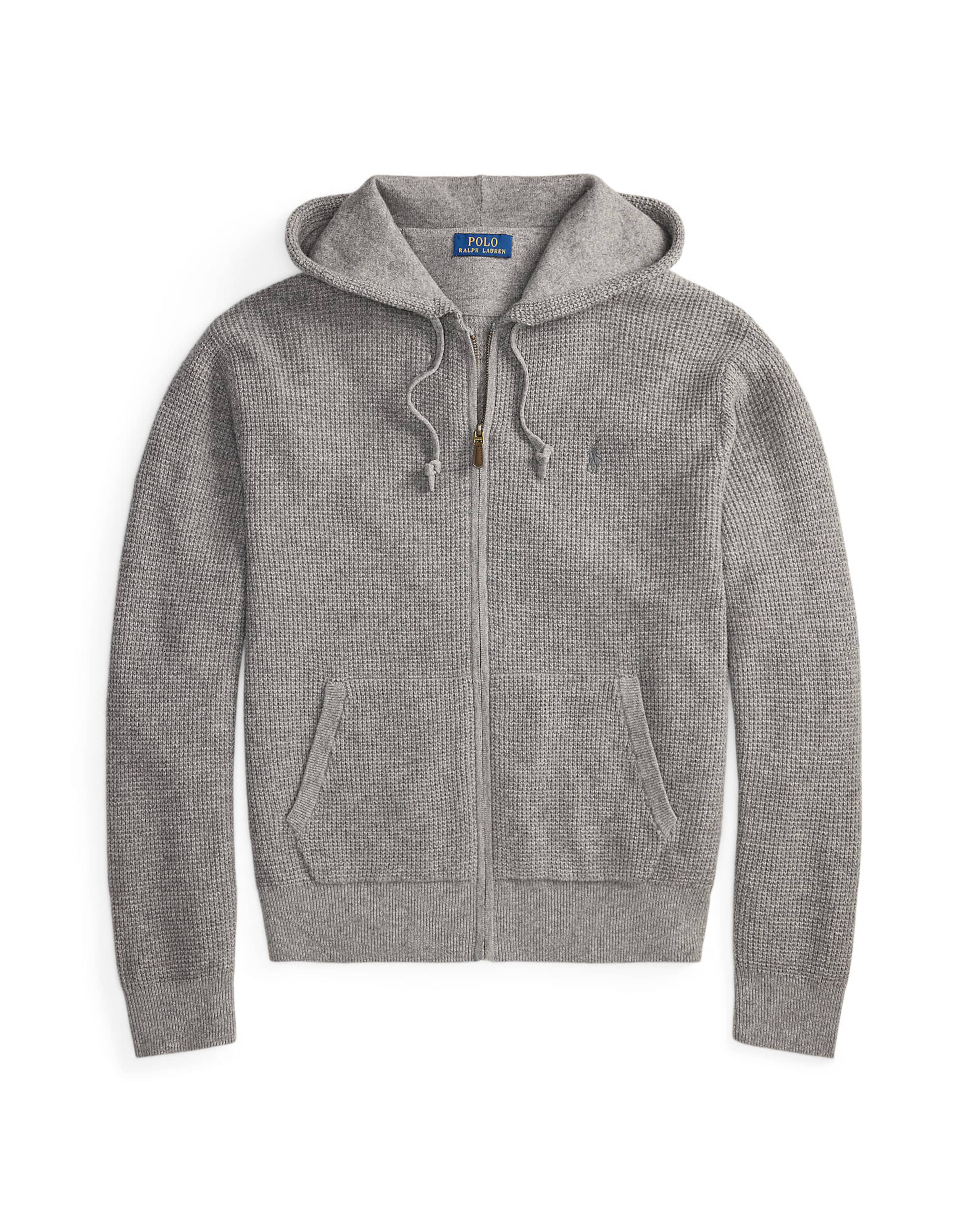 Polo Ralph Lauren Vestes en maille en S en gris, Vue avec produit