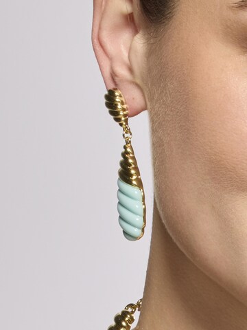 Luxenter Oorbellen 'Rawil' in Blauw