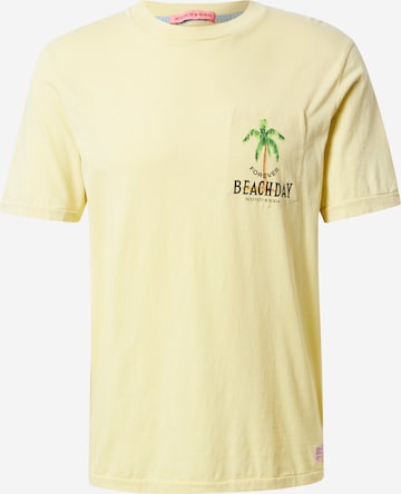 SCOTCH & SODA T-Shirt in Yellow: front
