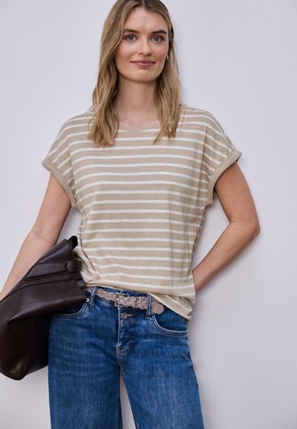 STREET ONE Shirt in Beige: front