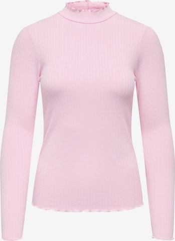 JDY T-shirt 'JDYFRANSISKA' i rosa: framsida