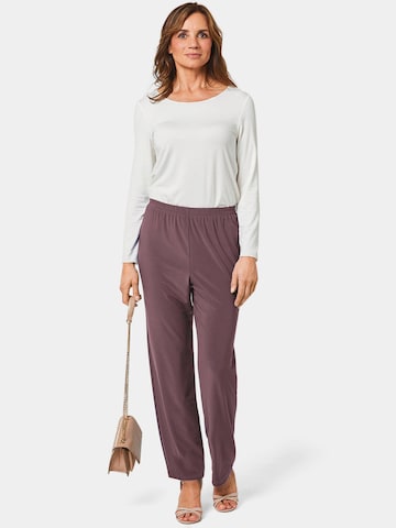 Goldner Loose fit Pants in Purple