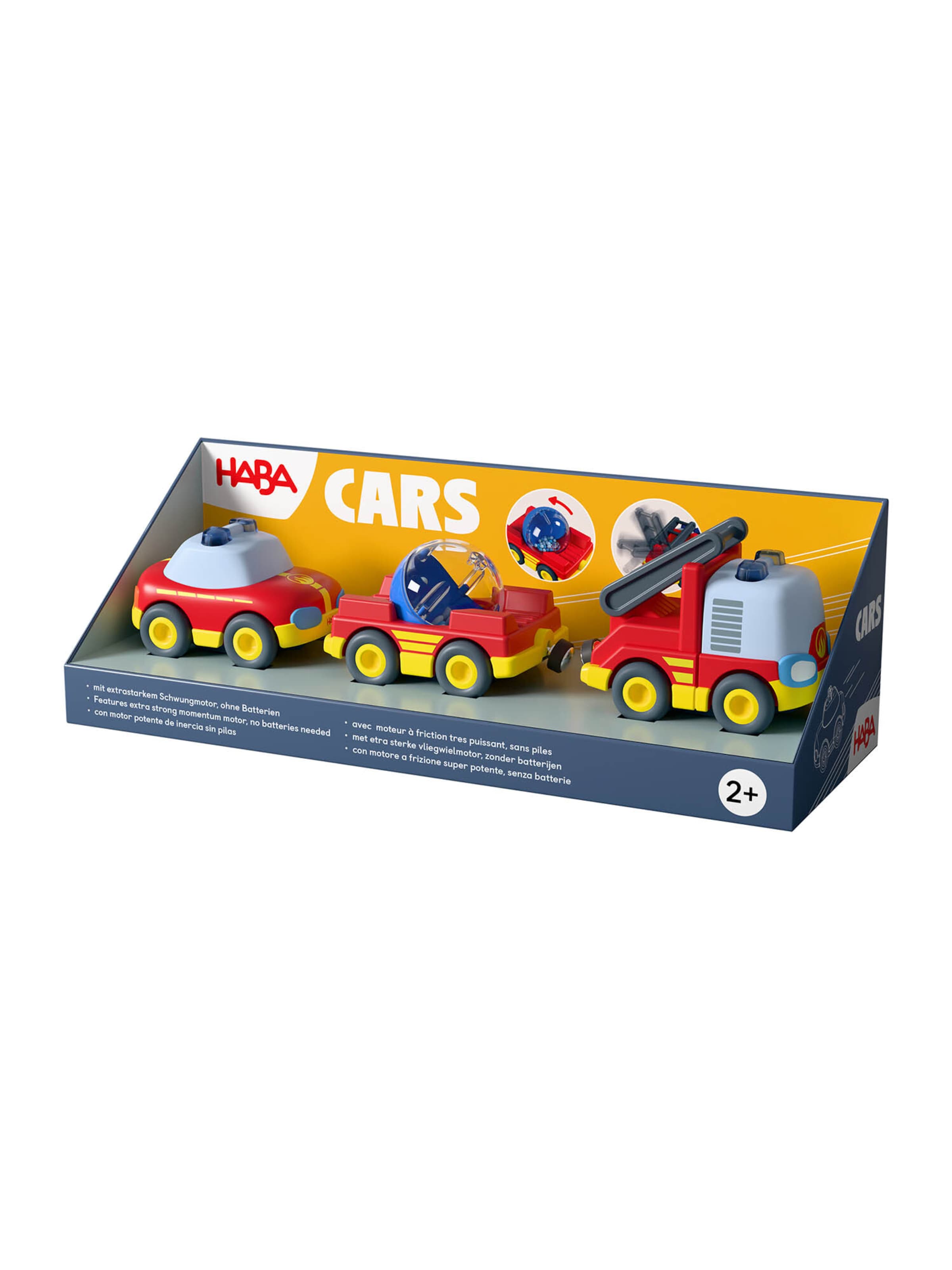HABA Spielzeug-Feuerwehr ' Cars Feuerwehr-Set ' in One Size in mischfarben, Produktansicht