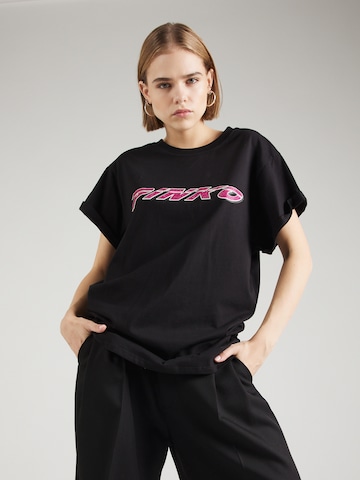 T-shirt PINKO en noir : devant