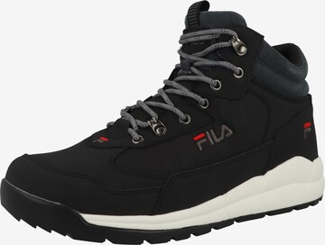 Sneaker alta 'Alpha' di FILA in nero: frontale