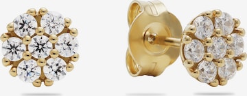 CHRIST Ohrringe in Gelb: Vorderseite