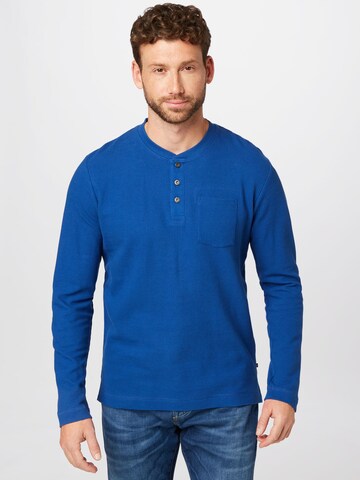 TOM TAILOR Shirt in Blue: front