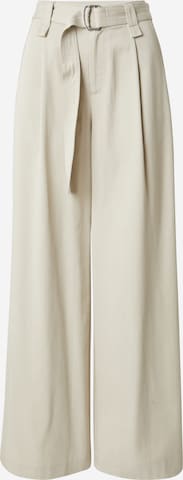 LeGer by Lena Gercke Wide Leg Bukser med lægfolder 'Guya Tall' i beige: forside