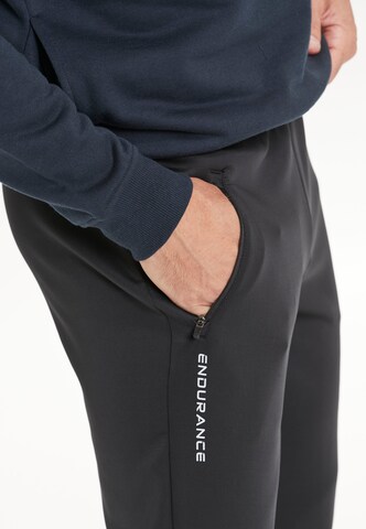ENDURANCE Regular Sports trousers 'Gilben' in Black