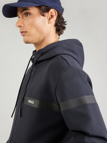 Hanorac 'Saggy' de la BOSS Green pe albastru