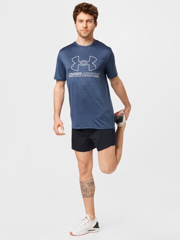 UNDER ARMOUR Performance Shirt 'Vent' in Blue